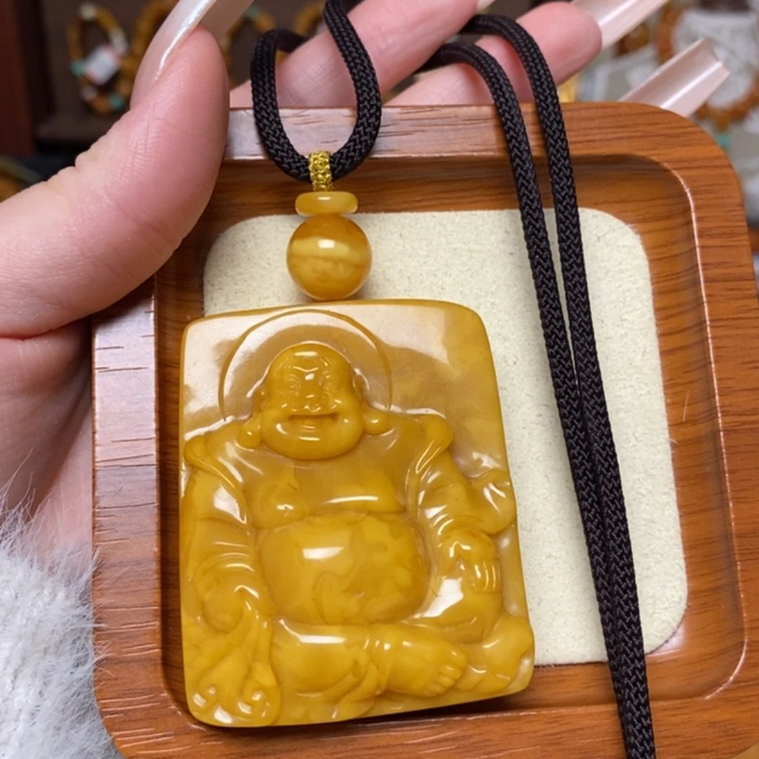 【闪购商品】蜜蜡颈饰未镶嵌项链