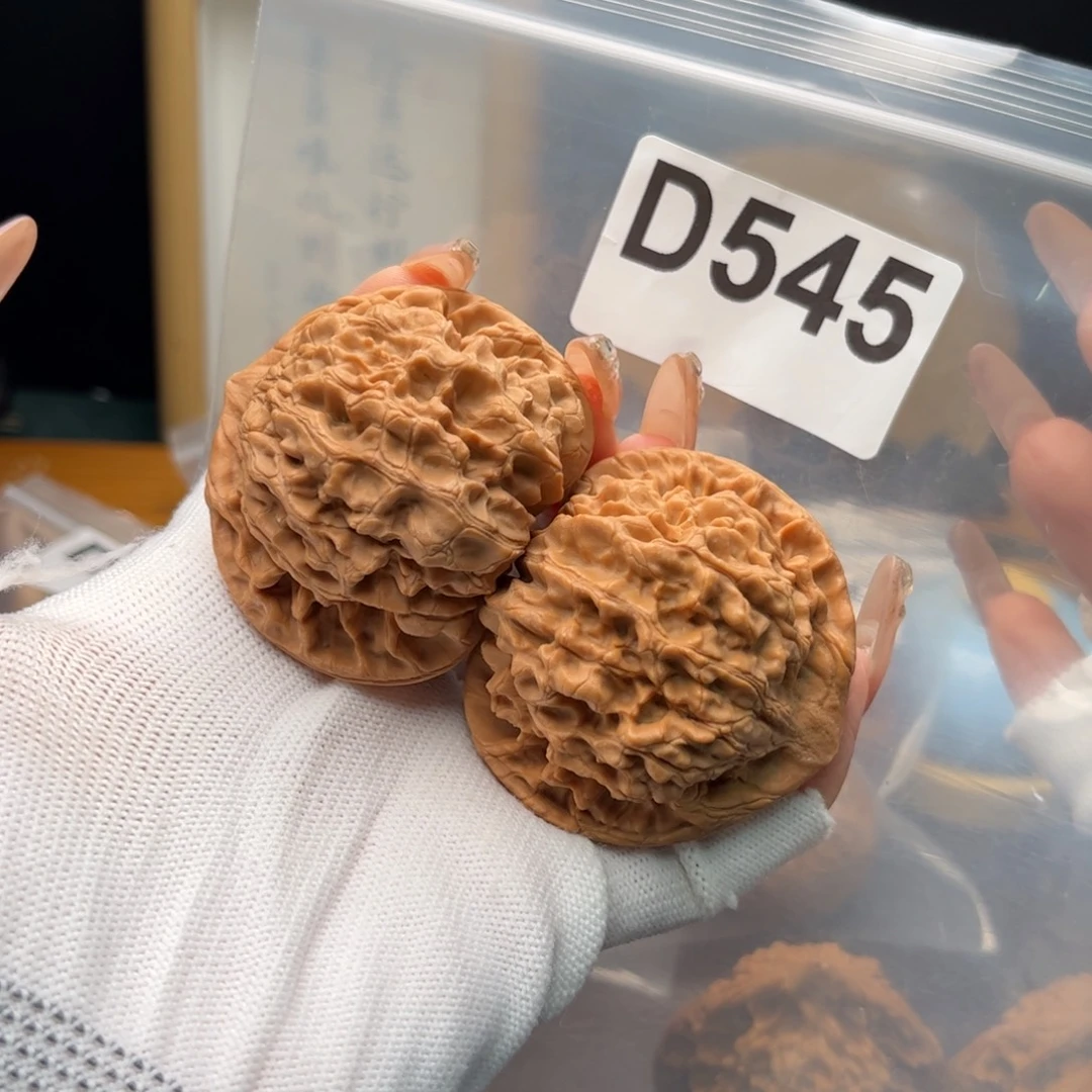 把件文玩核桃51左右官帽d545