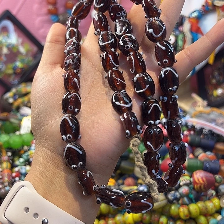 玻璃颈饰尼泊尔琉璃