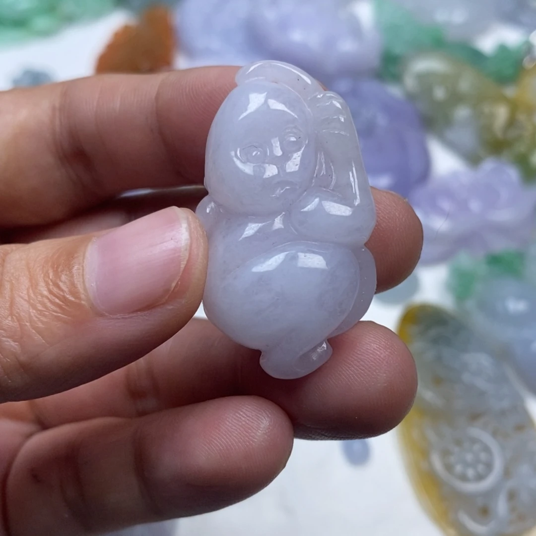 颈饰未镶嵌翡翠翡翠