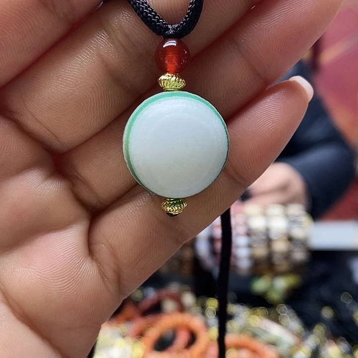 玛瑙/玉髓合金颈饰