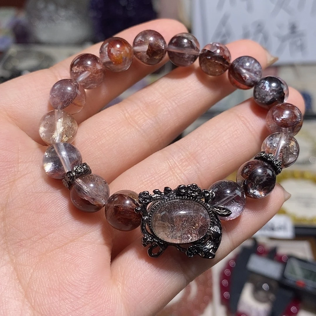 水晶手串未镶嵌浇花