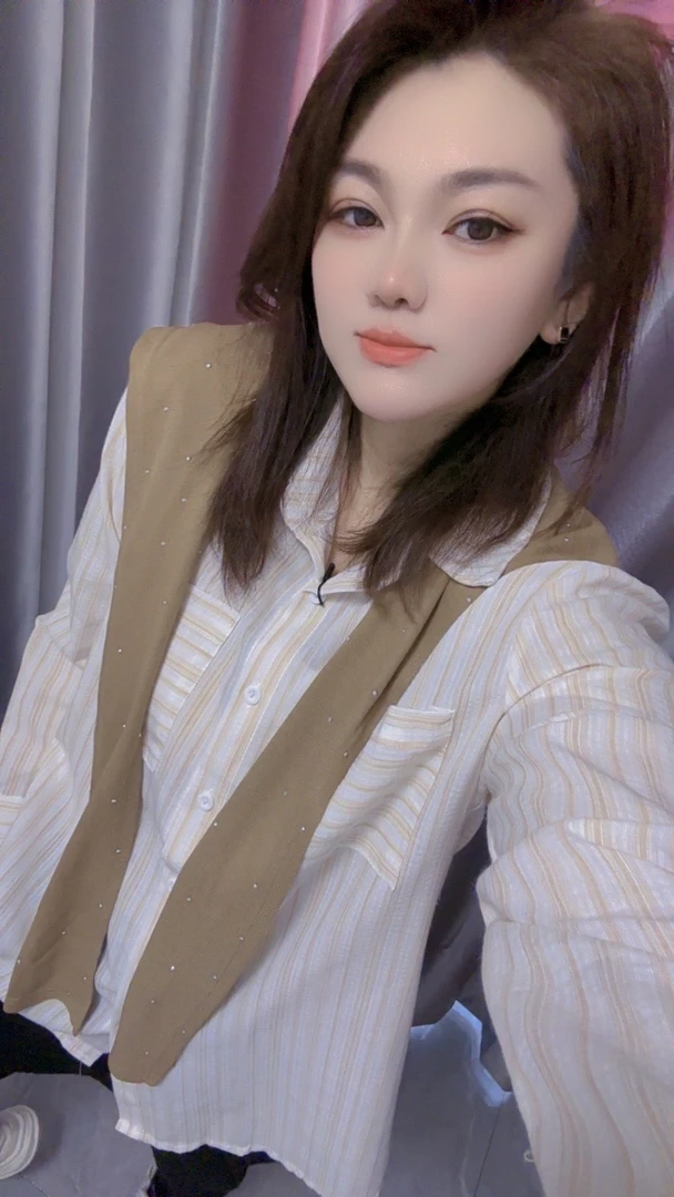 3090欧货时尚撞色披肩拼接长袖衬衫女2025年春季宽松休闲上衣衬