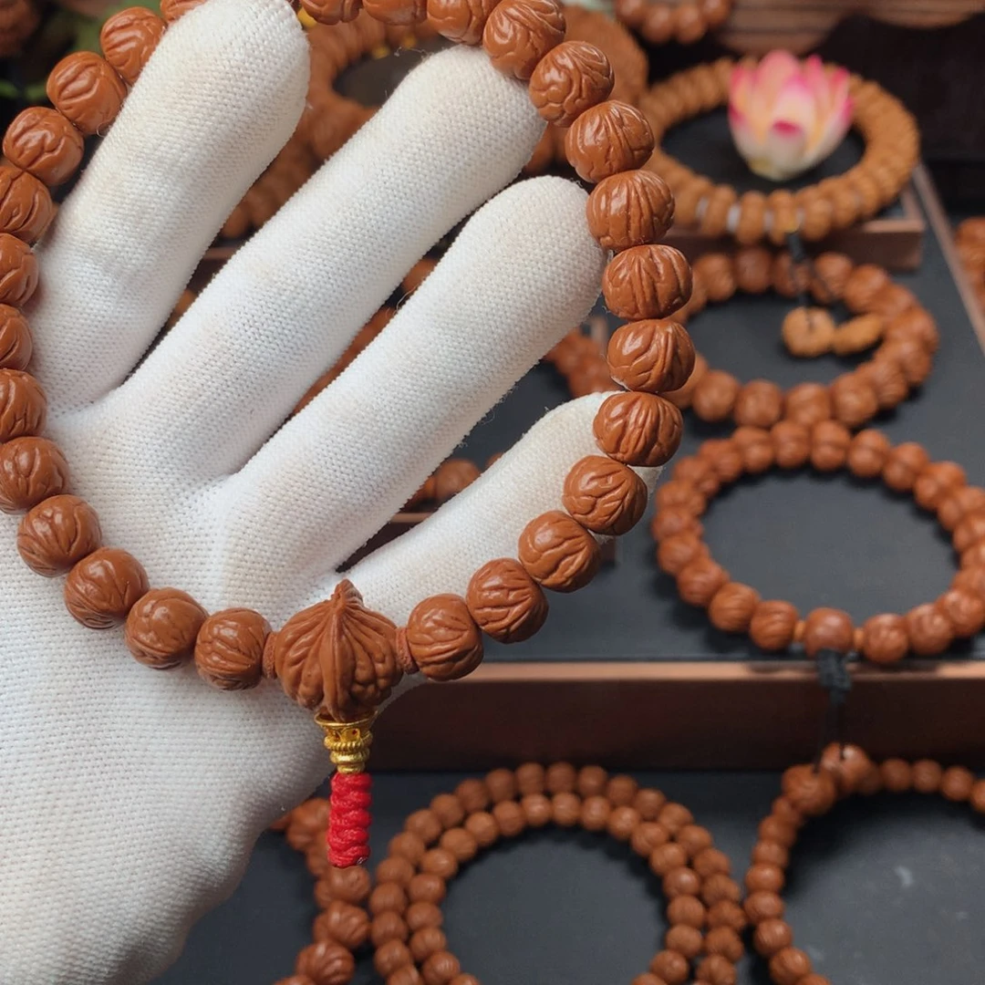 桃核吊坠一*.12玉龙脊手持