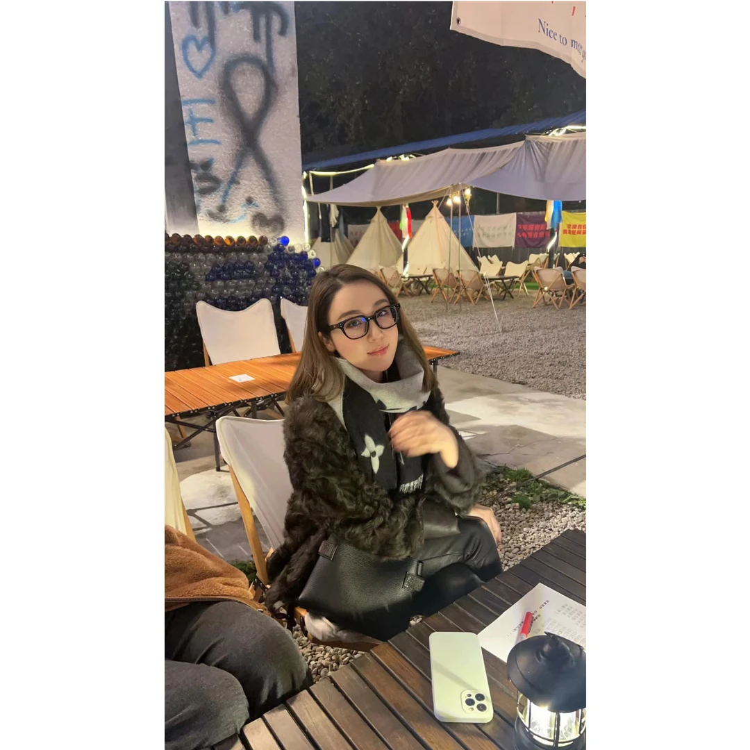 JESSICA WU重磅鼎奢~轻柔保暖舒适小湖羊外套SC07035