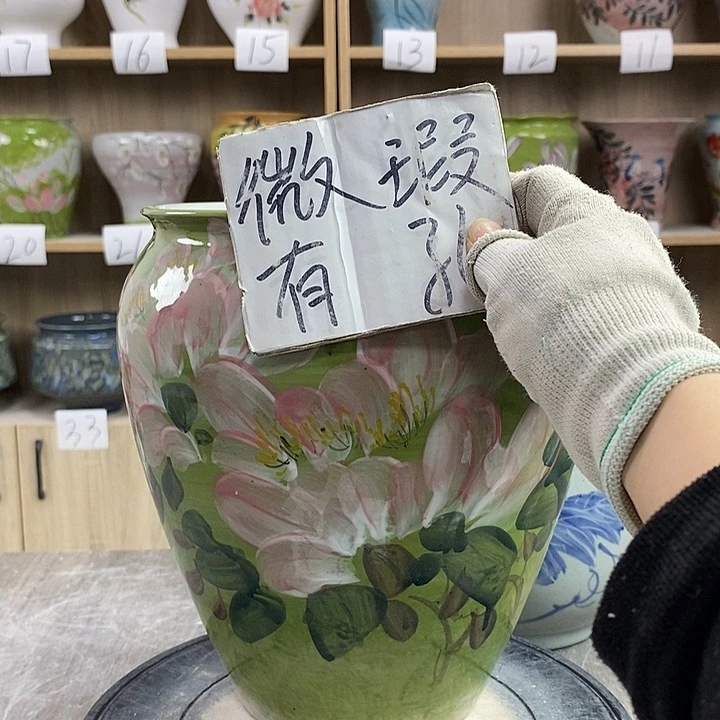 缸13xc景德镇陶瓷花盆