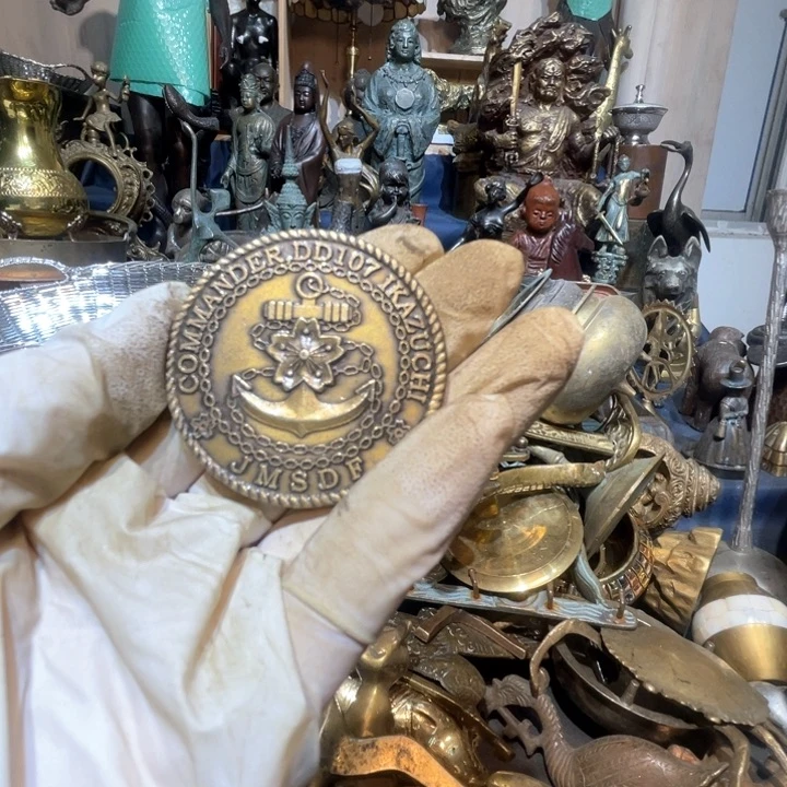 摆件易*堂大阪回流铜器摆件12