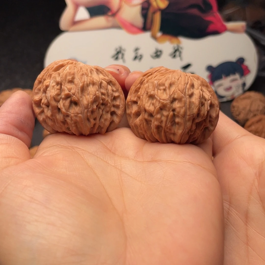 把件文玩核桃W40 41 磨盘