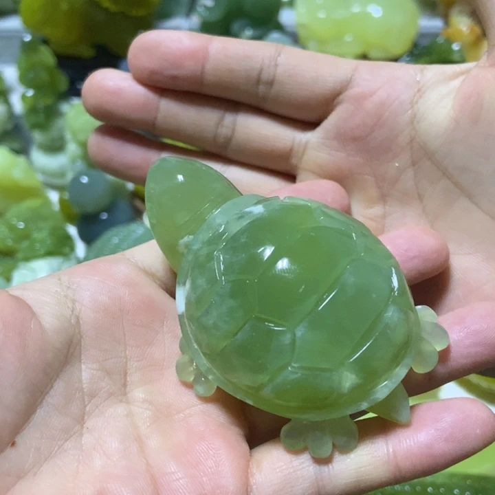 【闪购商品】未镶嵌蛇纹石玉把件