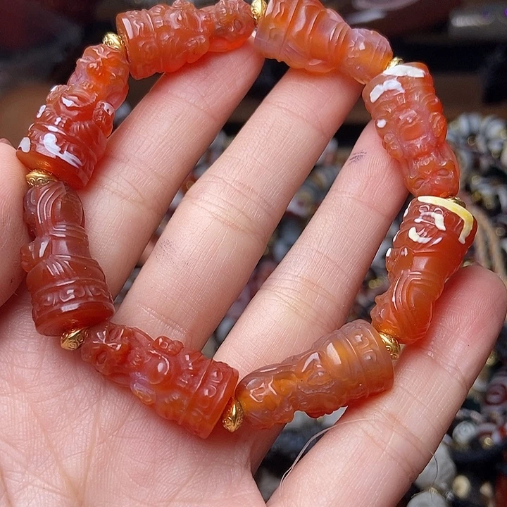 玛瑙/玉髓未镶嵌手链