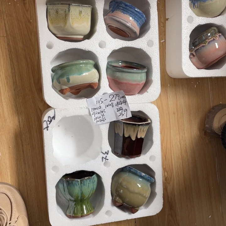 粗陶多肉花盆微瑕279