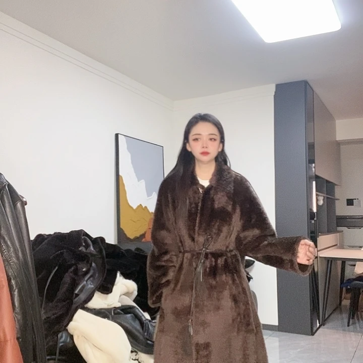 绵羊皮拉贡皮毛一体M130斤内