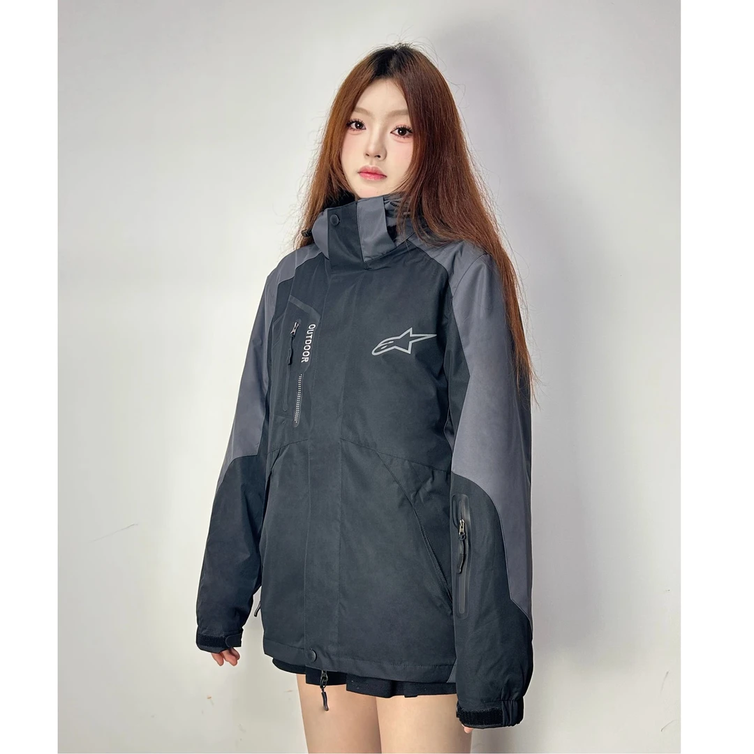 A星天蝎三代2026新款秋冬三合一硬壳冲锋衣防风保暖耐磨加绒