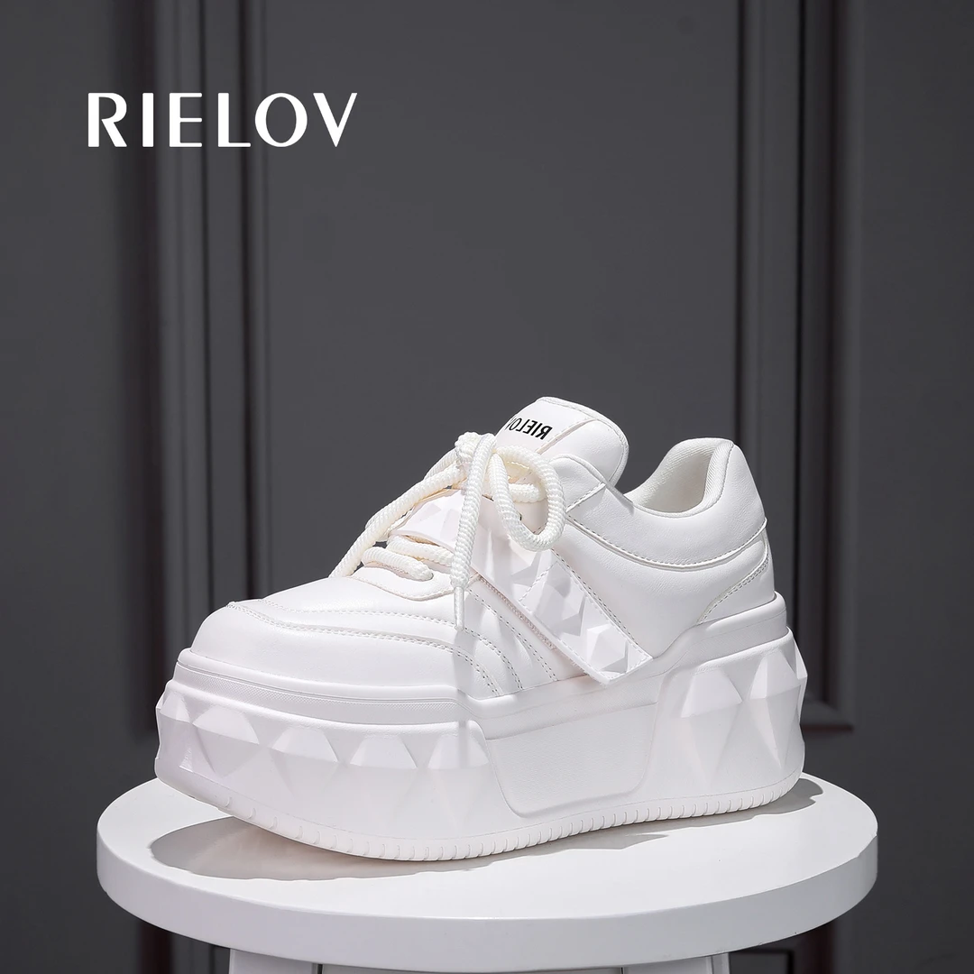 丽丽 RIELOV增高7cm时尚潮流百搭女士休闲鞋25-1050