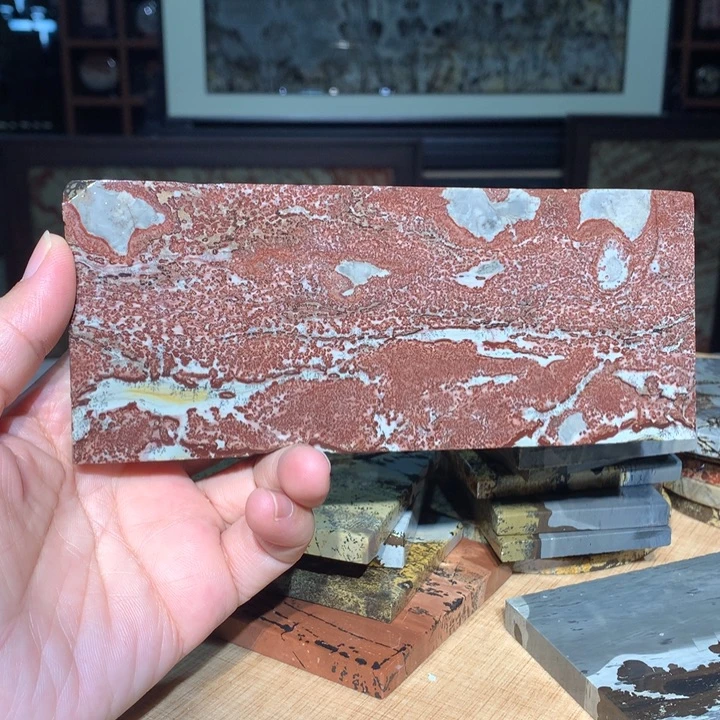 ，广西国画石摆件，收藏观赏