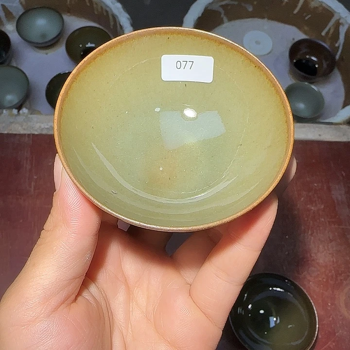 茶盏青钰龙窑主人杯077