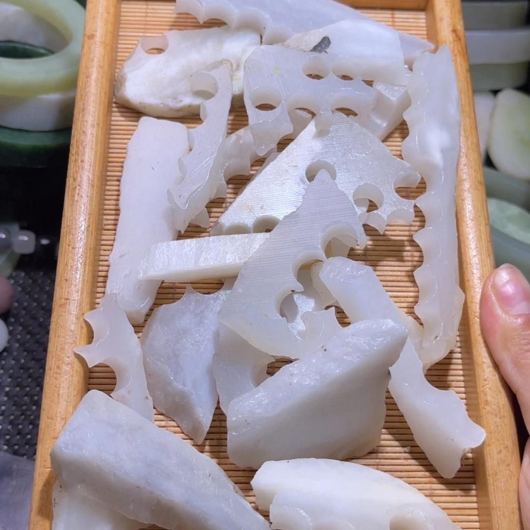 未镶嵌和田玉挂件石***福