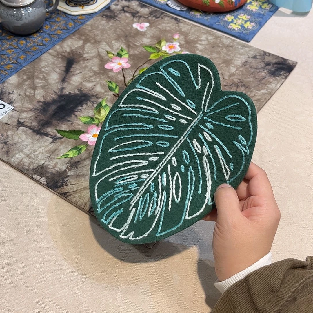 刺子绣摸鱼美美价