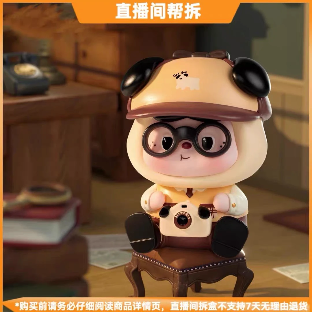 【拆盒】Heyone饱饱时光纪念册系列潮玩手办盲盒