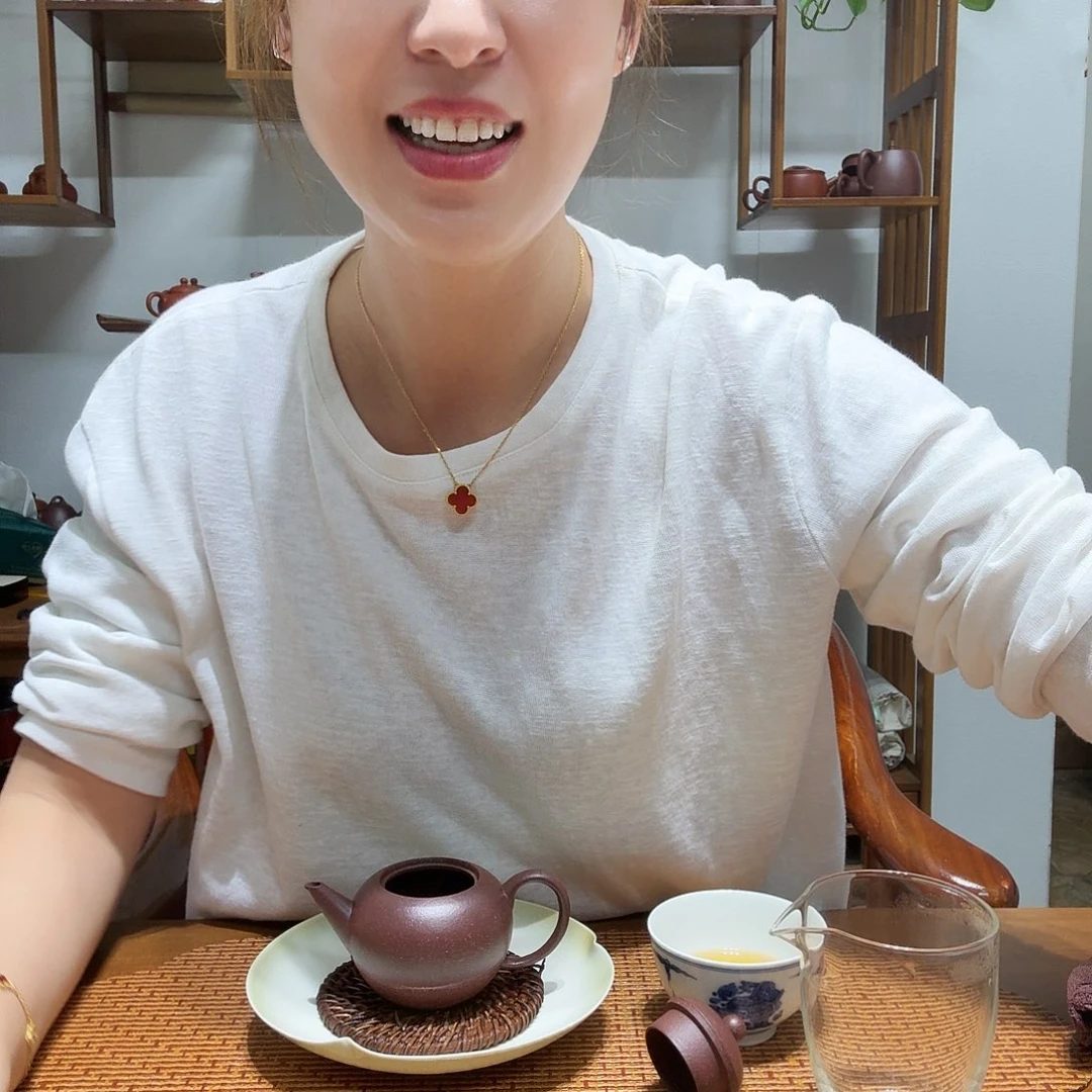 闲***氲紫砂茶壶全手工100cc