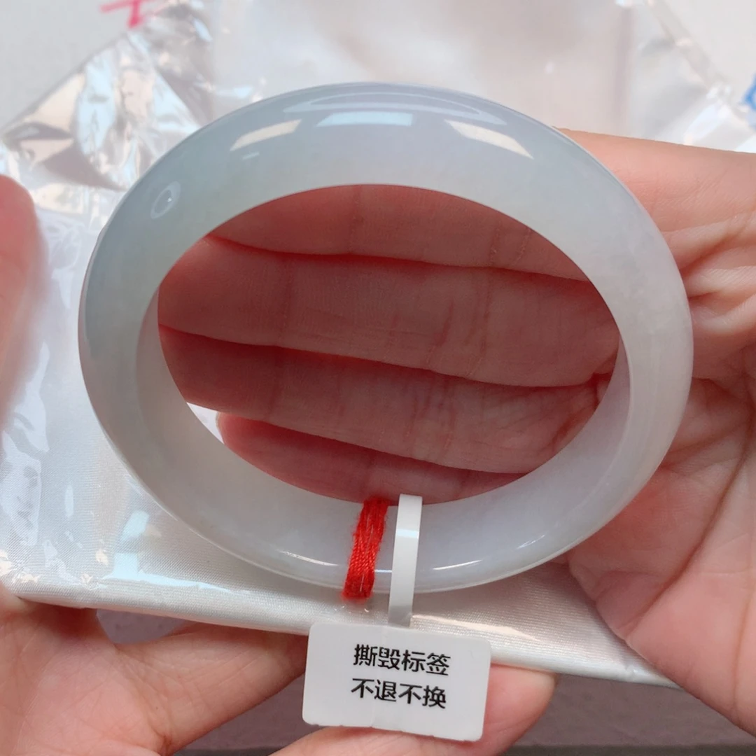 翡翠手镯未镶嵌58.7圈