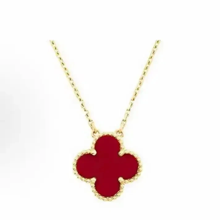 【全新】气质单花造型玫瑰金色简约风DIY项链