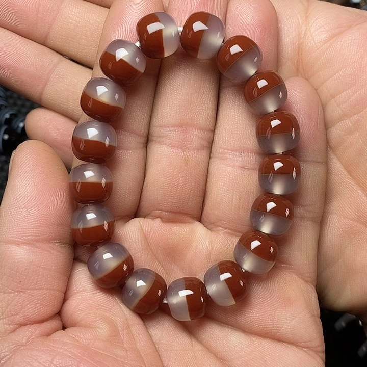 玛瑙/玉髓手链未镶嵌圈*