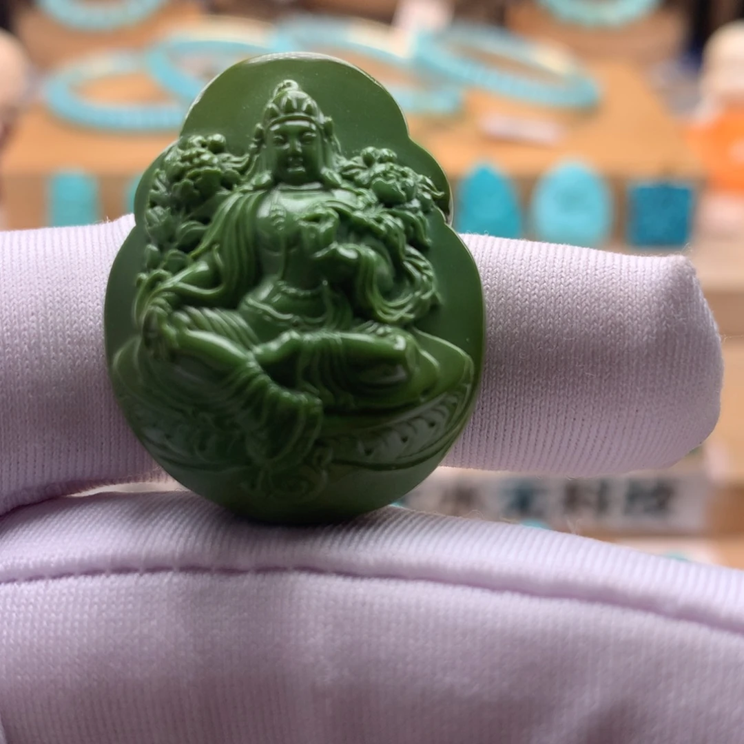 未镶嵌绿松石珠宝奇石