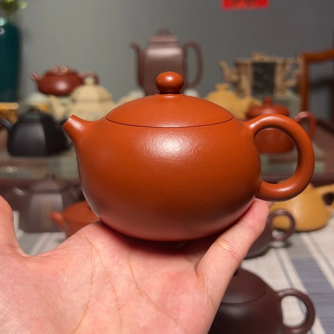 茶壶紫砂全手工特惠福利小煤窑朱泥200cc