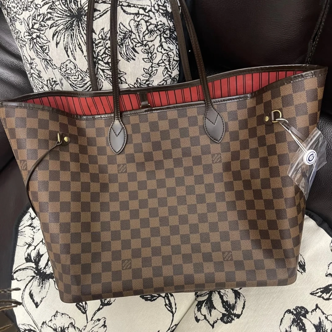 99新 LouisVuitton/路易威登 LV棕棋盘格nf大号 25080129-01