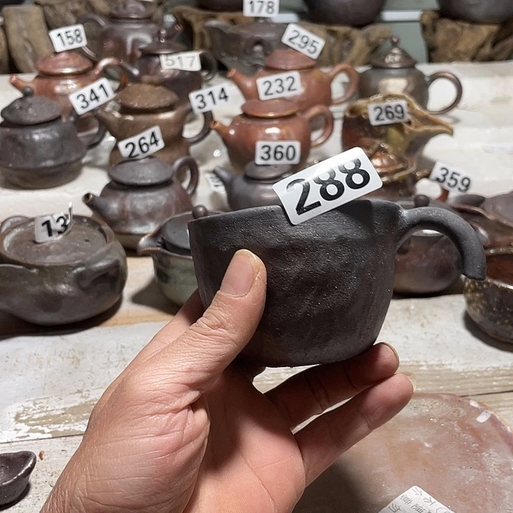 纯手工柴烧茶具精品