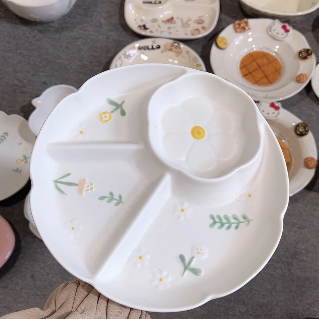 小雏菊分餐盘陶瓷餐具系列