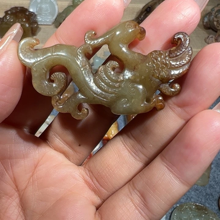 未镶嵌和田玉挂件
