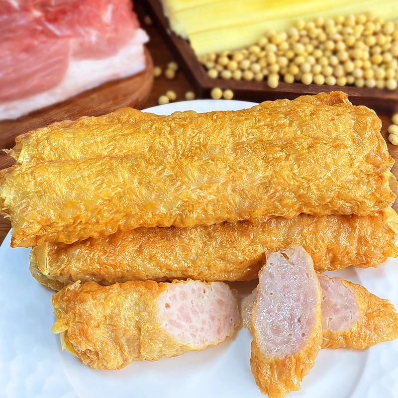 【潮汕手工猪肉卷章】顺丰次日达新鲜制作煎炒炸煮猪肉卷0防腐剂肉制品