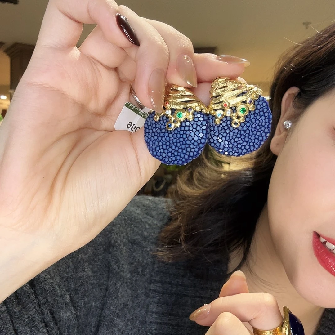 锆石铜合金锆石铜合金紫色鱼耳针