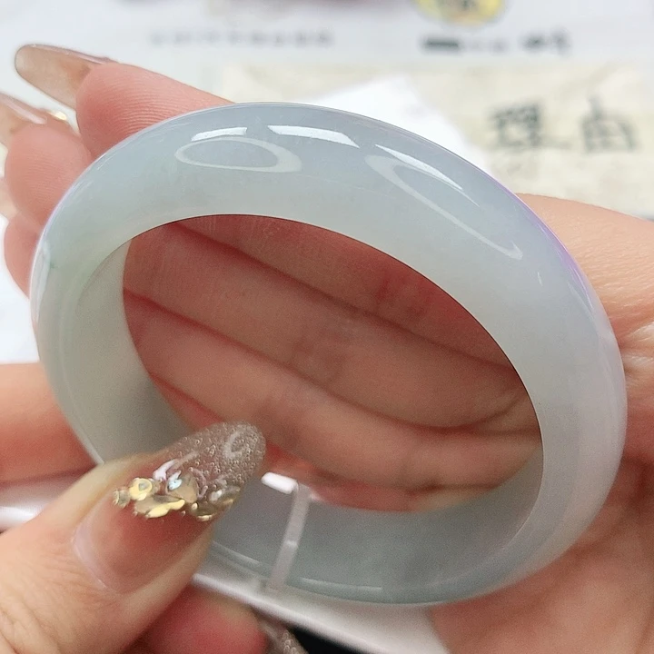 翡翠手镯未镶嵌缅甸天然A货翡翠