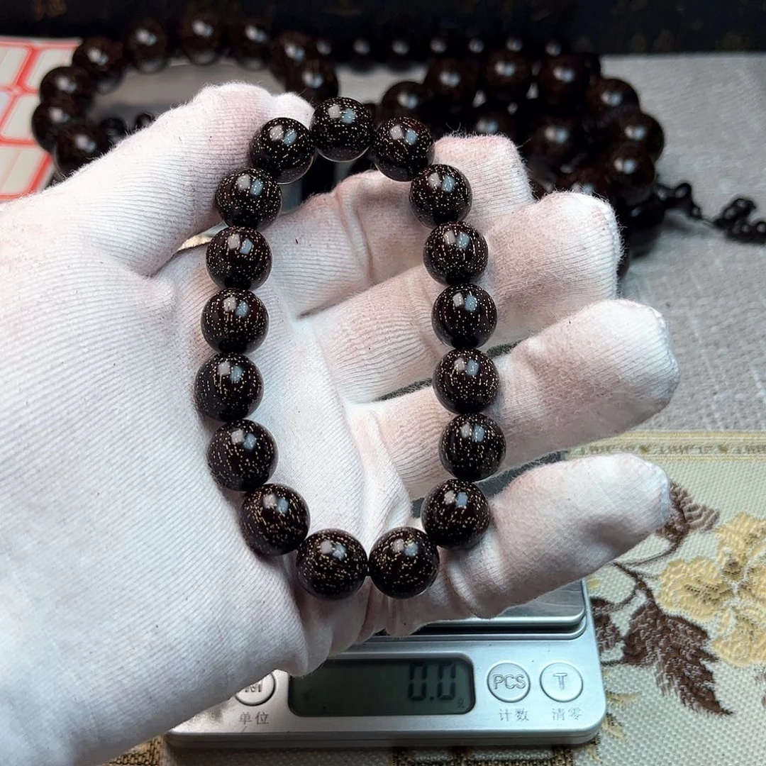 檀香紫檀（小叶紫檀）1.2 17颗 爆星