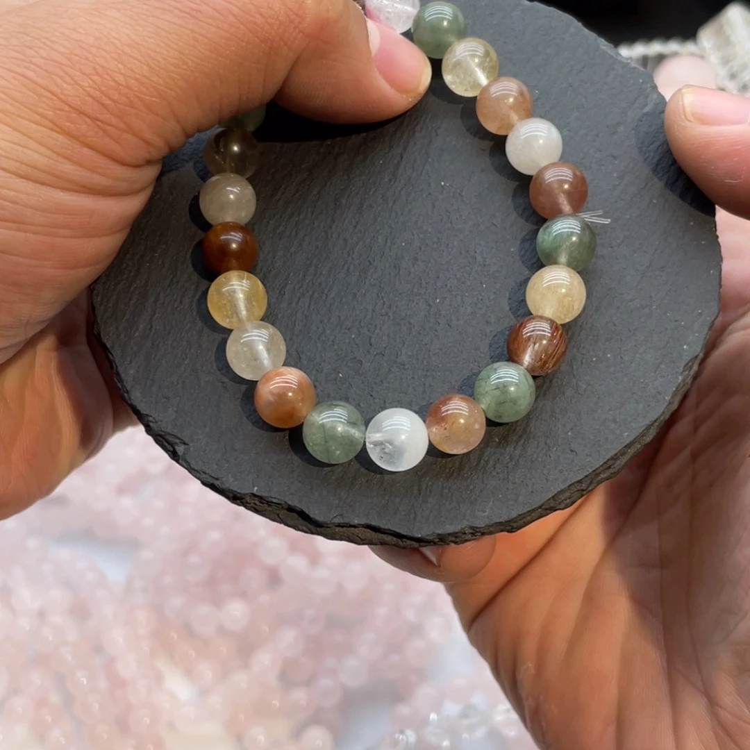 手链未镶嵌水晶纯天然兔毛