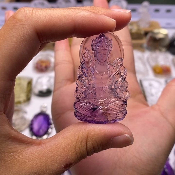 行***聊颈饰未镶嵌水晶定制