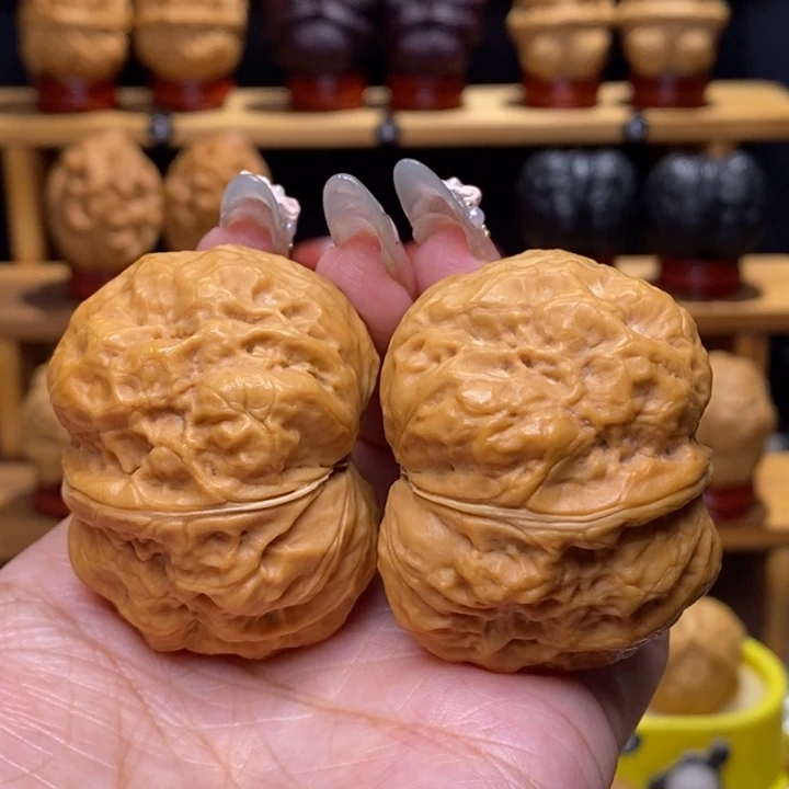 把件文玩核桃佛陀蟾36号47