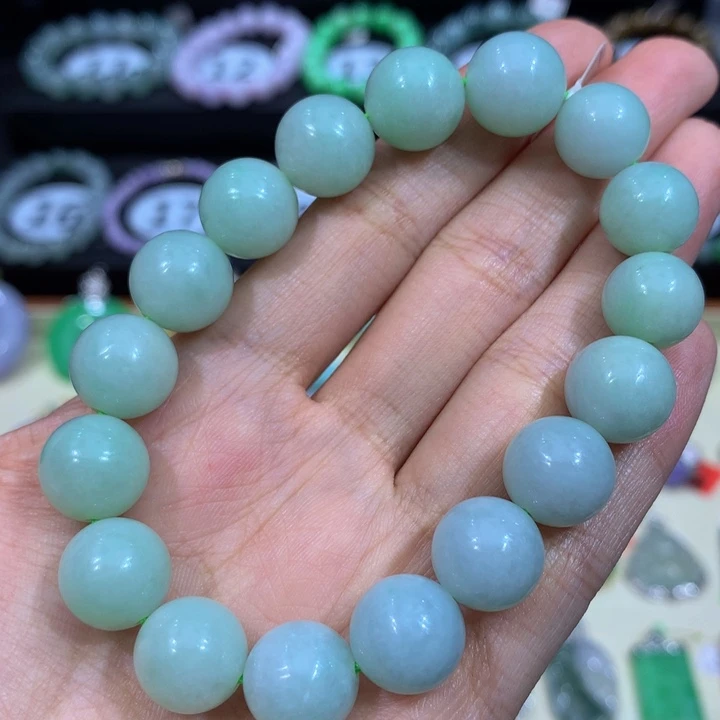 翡翠未镶嵌手链翡翠12