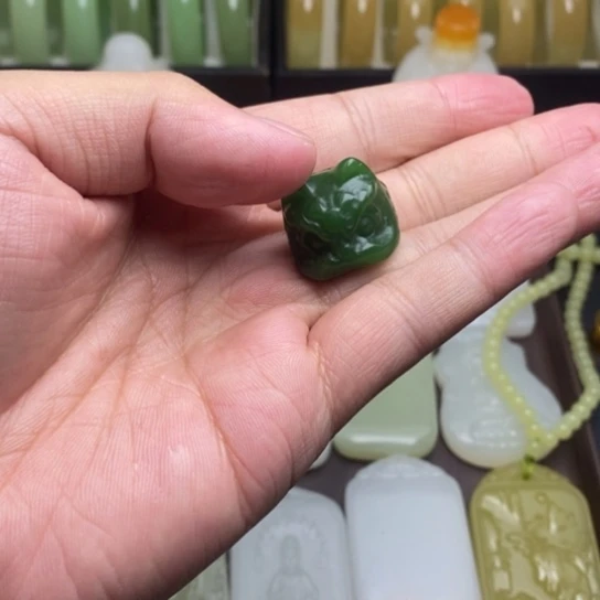 福利款绿色小醒狮