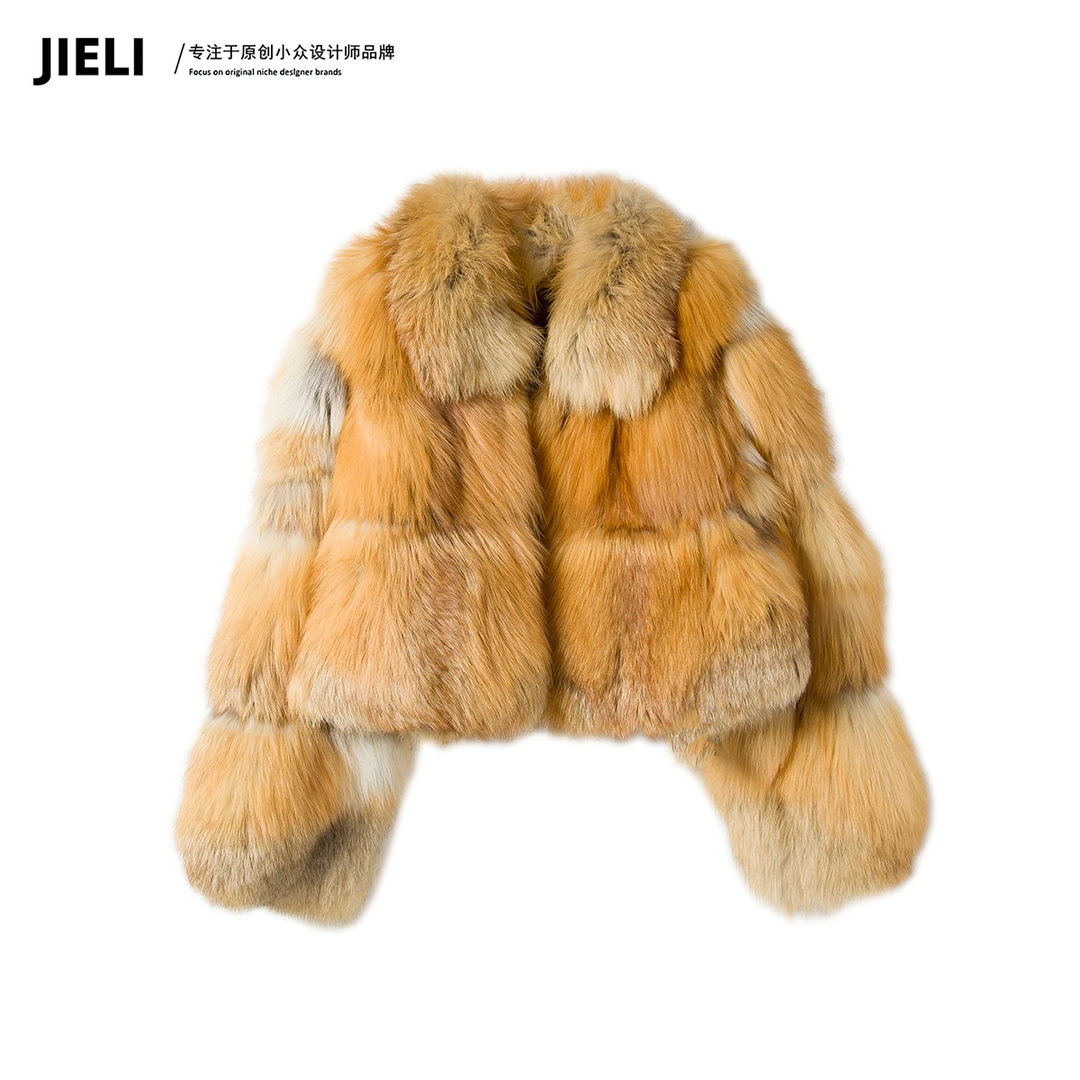 JIE LI/街力 原创小众设计师时尚气质大衣女YZ020