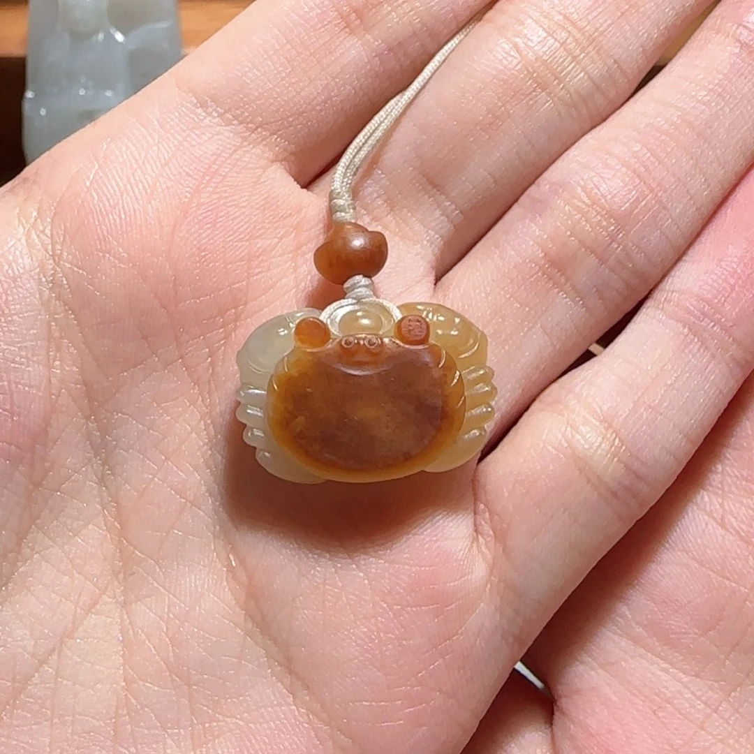 三***天和田玉未镶嵌颈饰