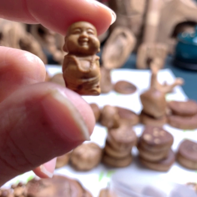 【闪购商品】木原汁原味老山檀香弥勒佛