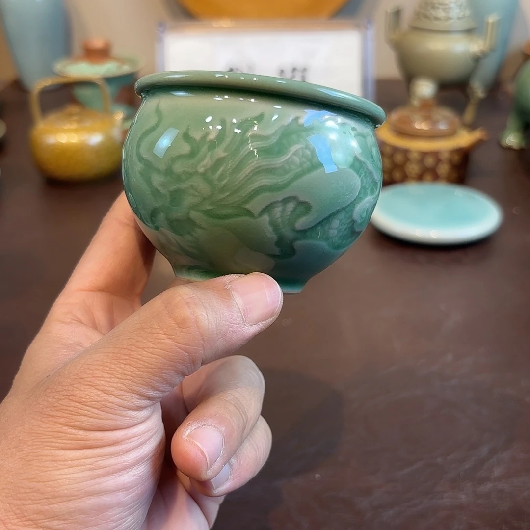 瓷片龙泉青瓷福利青瓷