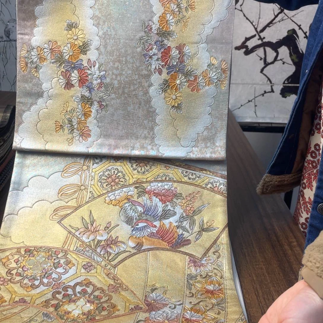 织绣唐锦西阵织桌旗