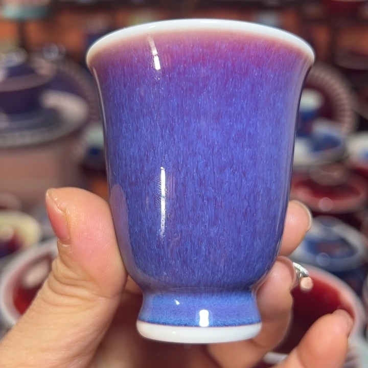 瓷片景德镇品艺轩郎紫