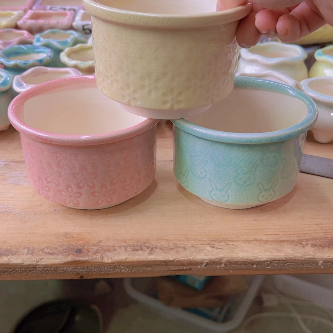 陶瓷花盆当场凑满12包邮