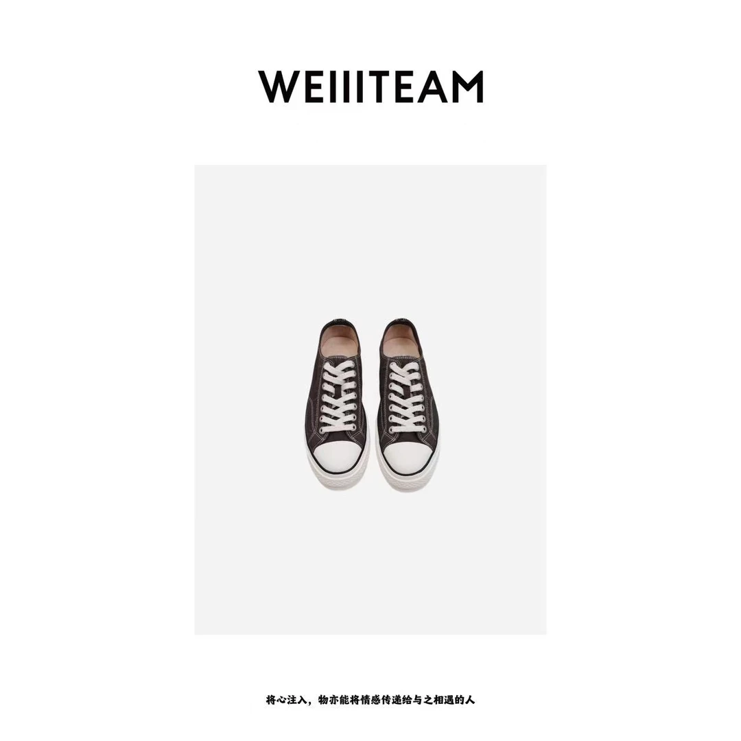 WEIIITEAM “向上生长”日系帆布鞋  XZ011
